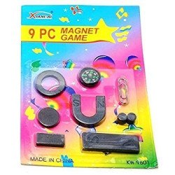 9 pc Magnet Game Kit