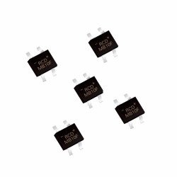 MB10F Diode Rectifier Bridge - 1000V, 0.8A, 4-Pin SOIC (7 x 4 mm) (Pack of 5)