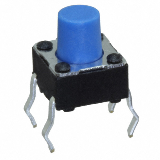 Tactile Push Button Switch 6x6x6 mm – 6 mm Height (100pcs Pack)