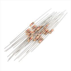 ATYAI 15K Ohm CFR 5% 0.25W Resistor, 3 Color Band (50pcs Pack)