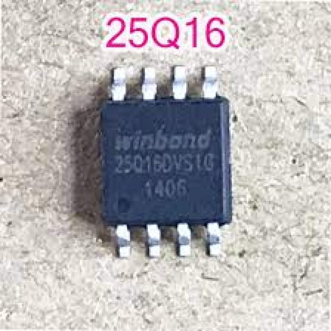 25Q16 16Mbit SPI Serial Flash Memory IC 2MB