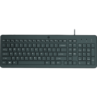 HP 150 USB Wired Keyboard - Seamless Typing Experience