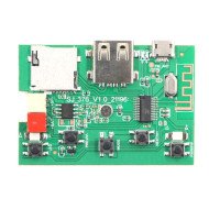 Audio Music Player: DIY Mono Board With Built In Bluetooth, FM, USB, SD-Card Slot, SJ_376_V1.0_21196
