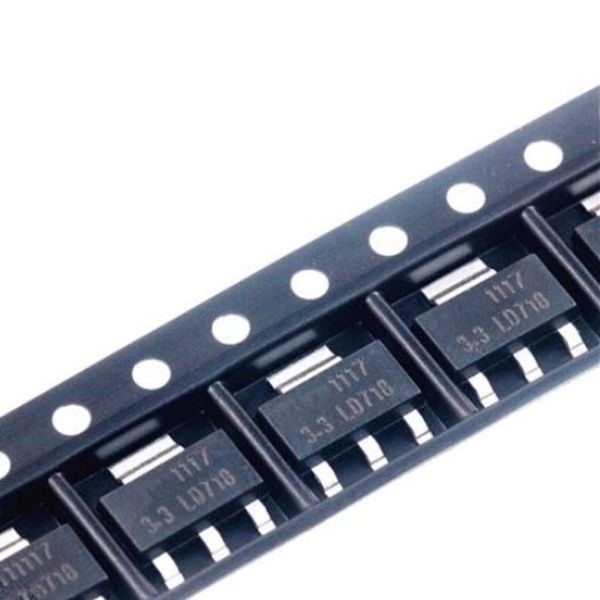 Ams1117/ Lm1117 Smd Sot-23 Package Voltage Regulator Ic