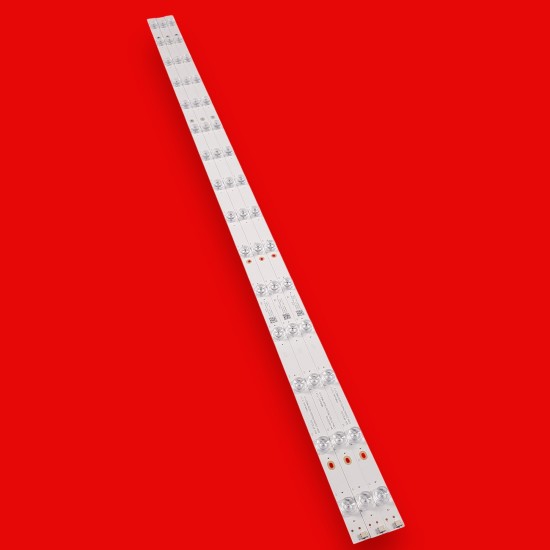 LED Backlight Strip for BPL 55 Inch TV CRH.ZG55G7N30301503919 REV1.0 15 LED 3V (3 Strip Set)
