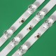 LED Backlight Strip for Motorola 43SAUHDMG 43 Inch TV RF-AZ430025SF30-0602 A1 12 LED 3V (3 PCS Set)