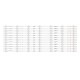 LED Backlight Strip for Thomson / Metz 65 Inch TV 7 LED 3V (12 PCS Set) Q65H1100 65MUE760
