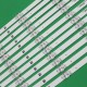 LED Backlight Strip for Thomson / Metz 65 Inch TV 7 LED 3V (12 PCS Set) Q65H1100 65MUE760