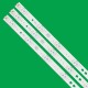LED Backlight Strip for Haier LE32U5000A 32 Inch TV 10 LED (5+5) LED315D10-07(B) 3 PCS Set