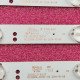 LED TV Backlight for Intex/Haier/VU/Philips 9 LED 3V for 32 Inch TV GC32D09-ZC14F-05 303GC315037 (3 pcs set)