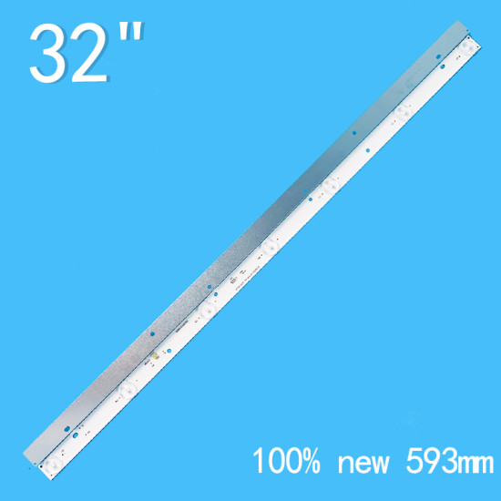 LED Backlight Strip for Intex 32 Inch TV, 7 LED 3V OY32D07-ZC14F-04/06 (3 PCS Set)