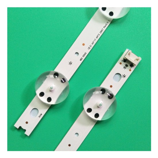 Backlight Strips For LG 43 Inch TV 10 led 3V ( 2 pcs set) Backlight Strips For LG 43 Inch TV 10 led 3V ( 2 pcs set)