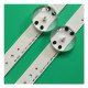 Backlight Strips For LG 43 Inch TV 10 led 3V ( 2 pcs set) Backlight Strips For LG 43 Inch TV 10 led 3V ( 2 pcs set)