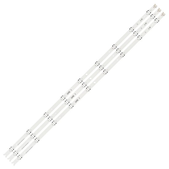 LED Backlight Strip for LG 43 Inch TV V16 ART3 2563 Rev2.3 9 LED (3 PCS Set)