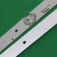 LED Backlight Strip for INTEX / Lloyd 32 Inch TV 7 LED 6V (2 pcs set) CRH-F323030020756P-Rev1.0