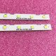 Samsung 49 Inch TV 38 LED Backlight for UE49NU7300 UE49NU7140 UE49NU7100 UE49NU7100U (2 PCS Set)