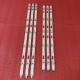 LED Backlight Strip for Samsung UA43TUE60FK 43 Inch TV JL.D430A1330 5+5 LED 3V (6 PCS Set)