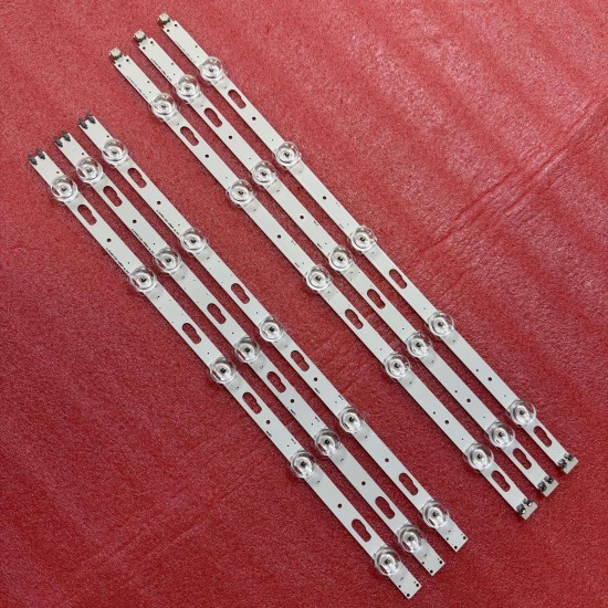 LED Backlight Strip for Samsung UA43TUE60FK 43 Inch TV JL.D430A1330 5+5 LED 3V (6 PCS Set)
