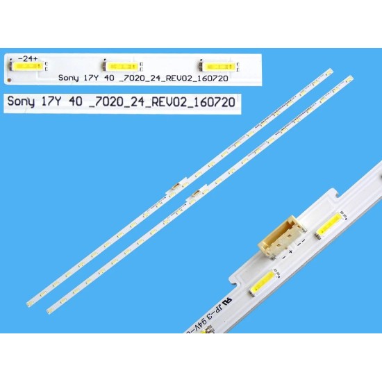 LED Backlight Strip for Sony 40 Inch TV 17Y 40-7020-24 Rev02 24 LED (2 PCS Set)