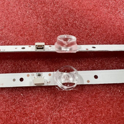 LED Backlight Strip For TCL 43 Inches TV 43S6500FS 11 led 6v ( 2pcs set )