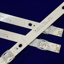 LED Backlight Strip 7 Lamp For Toshiba, Vu, Hisense 43 Inch TV JL.D42571330-003BS-M_V02 (3 Pcs Set)