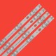 LED Backlight Strip for VU 55GloLED 55A66 55 Inch TV 14 LED 6V (4 PCS Set) JL.D550E1330
