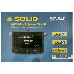 Bluetooth Satellite Finder, Solid Sf-540 Satellite Finder, Db Meter With Bluetooth Interface