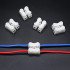 Cable Connectors 2 Pins Electrical Push Type Cable Connectors Quick Splice Lock Wire Terminal 220V 10A - 10 Pcs Pack