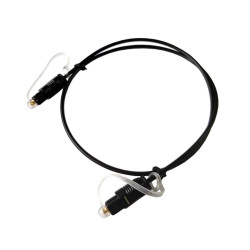Digital Optical Audio Cable Toslink Cable - Fiber Optic Cord for Home Theater