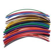 Heat Shrink Tubing - 20cm, 2:1 Shrink Ratio, Mixed Sizes and Colors (Pack of 100)
