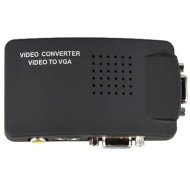 High Resolution Video (AV) to VGA Conversion