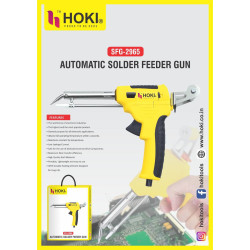 Hoki Automatic soldering iron solder feeder gun SFG-2965 60W