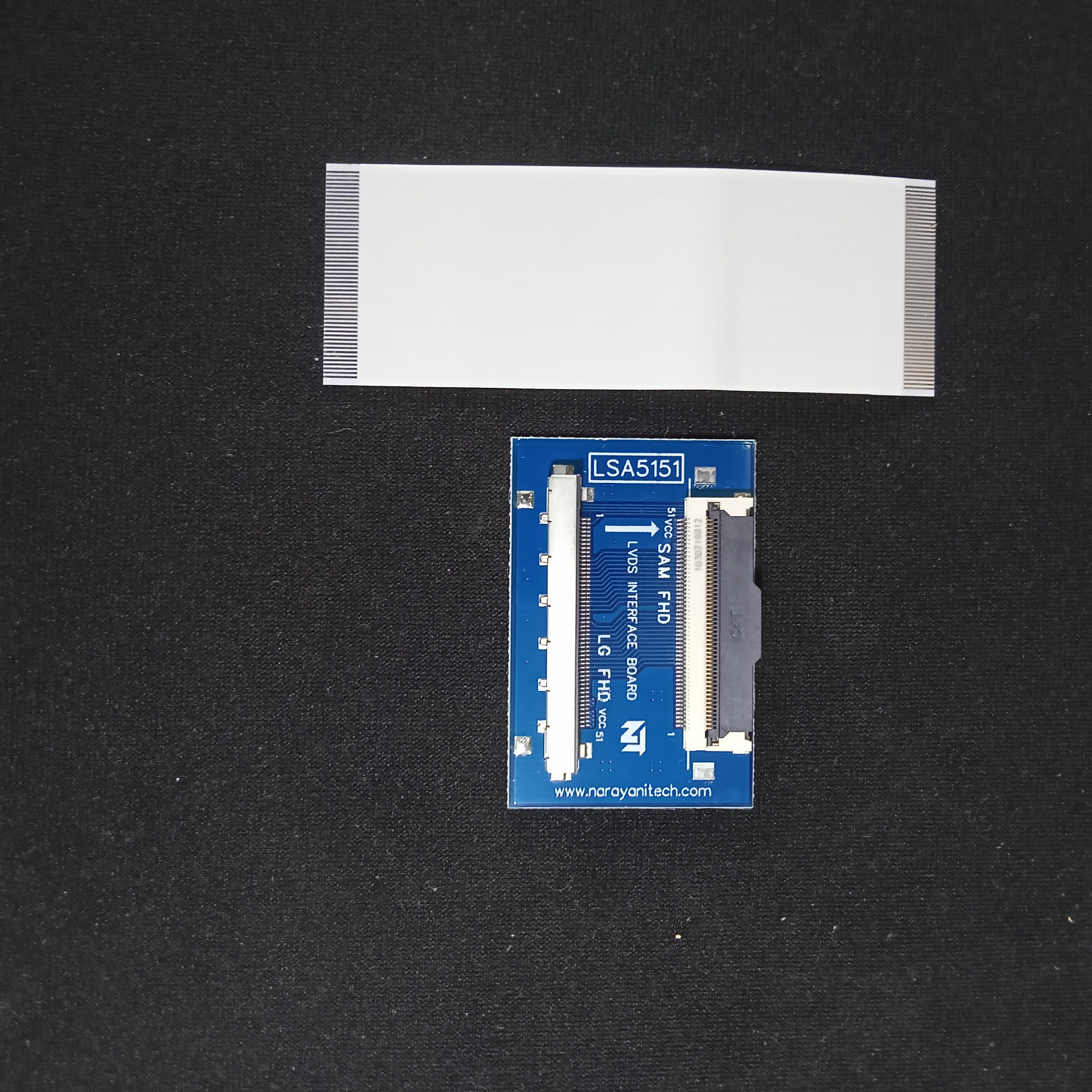 SL5151 LVDS Interface Board, SAMSUNG To LG LVDS Converter