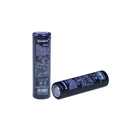 SANFORD 3.7V 7000mAh 18650 FLAT NICKEL CADMIUM RECHARGEABLE BATTERY SANFORD 3.7V 7000mAh 18650 FLAT NICKEL CADMIUM RECHARGEABLE BATTERY
