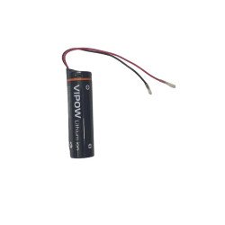 VIPOW 3.7V 2600mAh 18650 FLAT NICKEL CADMIUM RECHARGEABLE WITH WIRE BATTERY