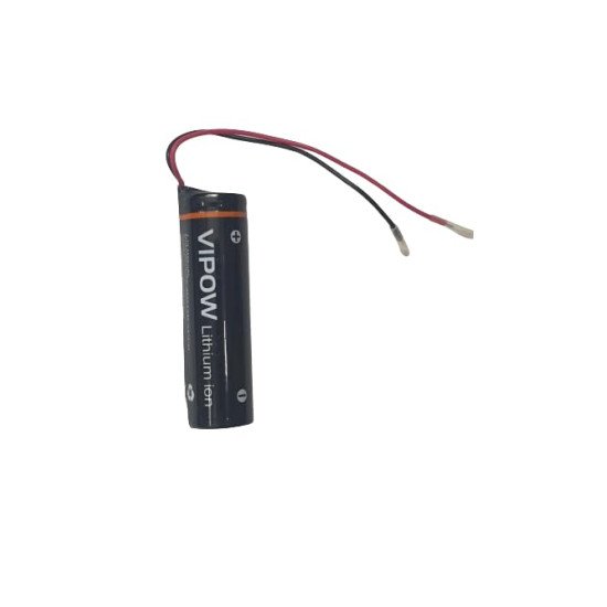 VIPOW 3.7V 2600mAh 18650 FLAT NICKEL CADMIUM RECHARGEABLE WITH WIRE BATTERY