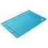 Blue Silicone Repair Mat Platform Desk Pad for Mobile Phones – 32x23 cm
