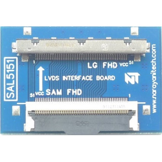SAL5151 LVDS Interface Board, SAMSUNG FHD To LG FHD LVDS Converter