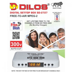 DILOS Digital Free to Air  MPED-2 Set-Top Box SD-2727