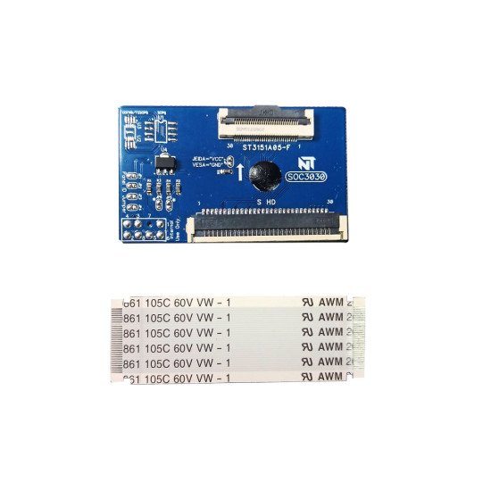 SOC3030 SONY to MI/CSOT panel, 30 Pin 1.0 To 30 Pin 0.5. Interface Board, LVDS Converter Board
