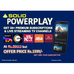 OTTplay Solid Power play 38 OTT Apps & 350+ Channels ( 12 months )