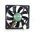 SUNON MAGLEV DC FAN KDE1207PFV3-A 3PIN Quiet Fan 7010 Magnetic Levitation Cooling Fan (70x70x10mm)