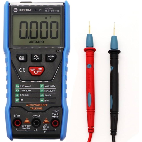 Sunshine DT-19N Mini Intelligent Digital Multimeter