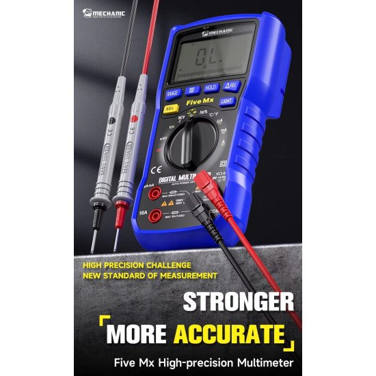 Mechanic Five MX Four-Bit Semi Multimeter