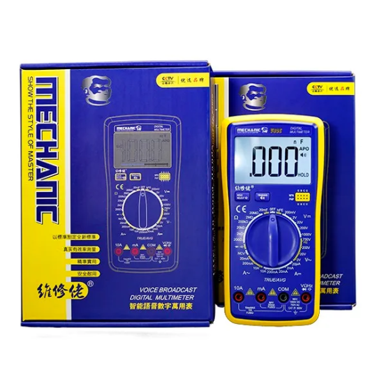 Mechanic V90E Voice Broadcast Digital Multimeter