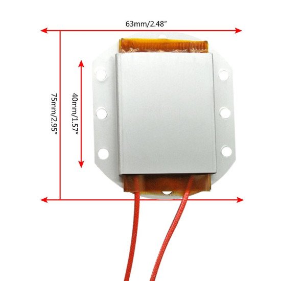 Aluminum Ptc Heating Plate, Led Remover, Multiperpose Hot Plate Ac 220V 270W