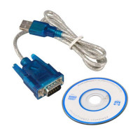 Usb To Rs232 Serial Port Db9 9 Pin Male Com Port Converter Adapter Cable F7J0